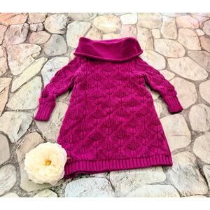 CUTE LONG SLEEVE SWEATER DRESS